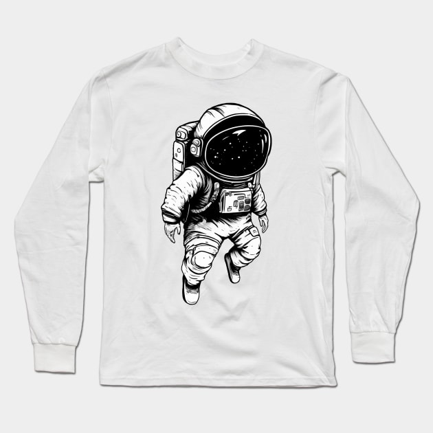 Weightless Wanderer | No Background Long Sleeve T-Shirt by THREE 5 EIGHT